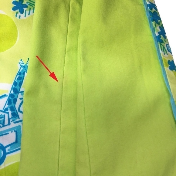 πΈ LILLY Pulitzer Cruising Print Girl's Beach Skirt Woody Wagon White Label - Picture 13 of 15